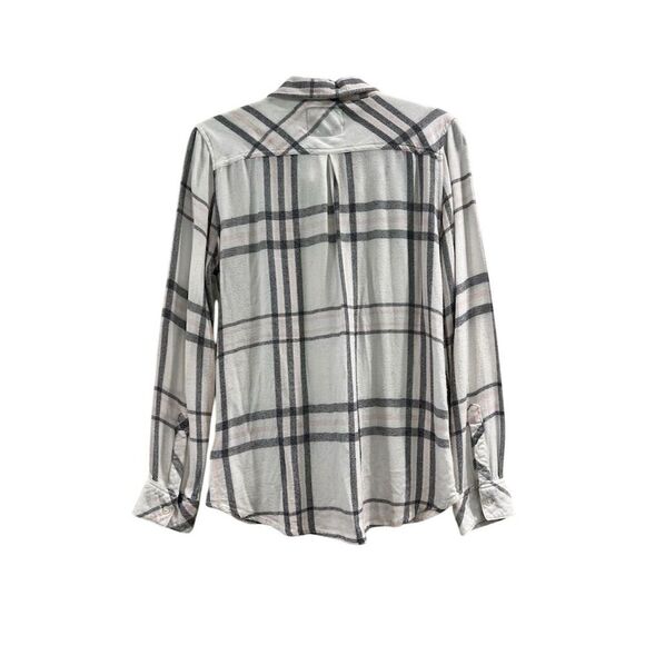 Rails Women's Plaid Button-Up Shirt Multicolor Long Sleeve Size M - Picture 2 of 5